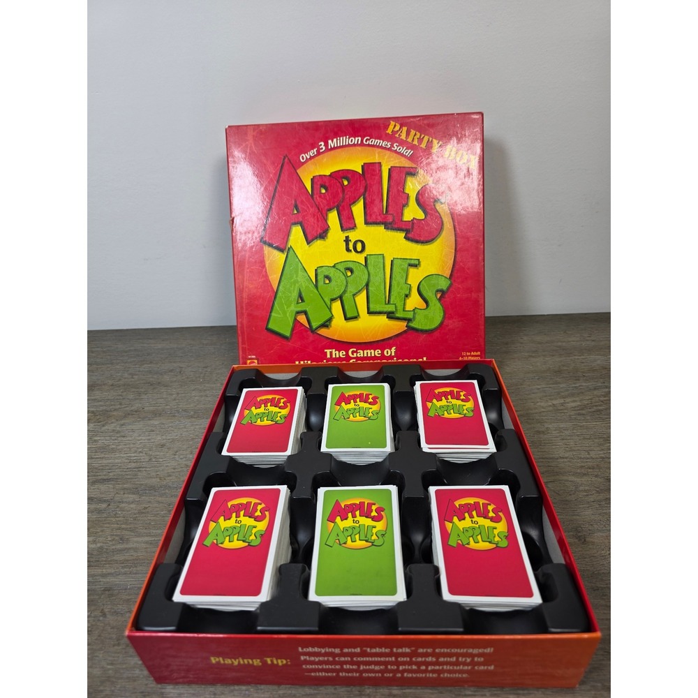 Apples to Apples Party Box Expanded Edition Over 1000 Cards